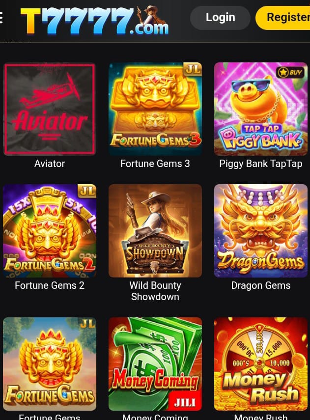 T7777 latest game features