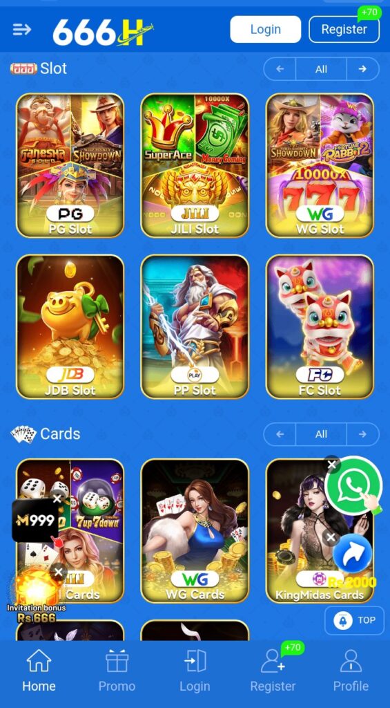 online game dashboard