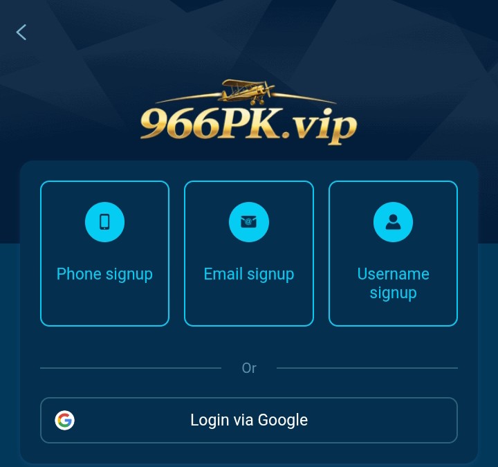 966PK Game Login 2026
