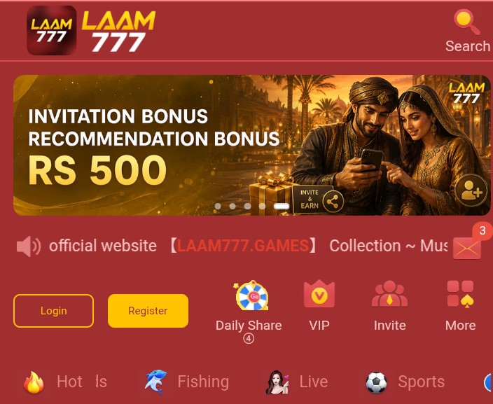 LAAM777 Game mobile gaming platform