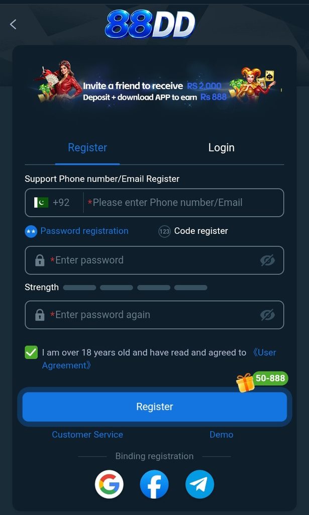 88DD Registration 2026